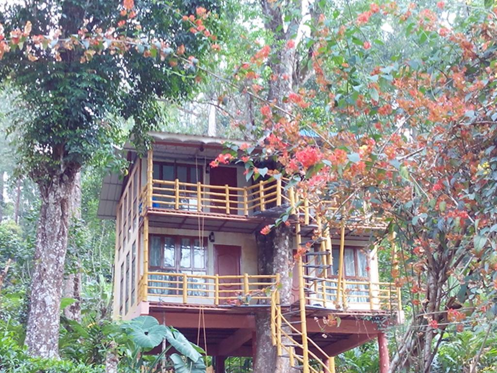 Bed and Breakfast Jungle Jive Tree House Муннар Экстерьер фото